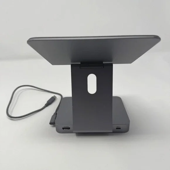 Anker 551 USB-C Hub 8-in-1 Tablet Stand HDMI SD USB 5Gbps Charger Dock Gray - Picture 4 of 13